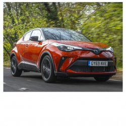 Toyota C-HR (2019) - Изготовление лекала для авто. Продажа лекал (выкройки) в электроном виде на авто. Нарезка лекал на антигравийной пленке (выкройка) на авто.